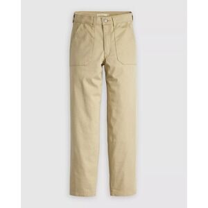 NWT Levi's Women's Size 32X29 Utility Pants Mid Rise Ankle Length Safari Tan